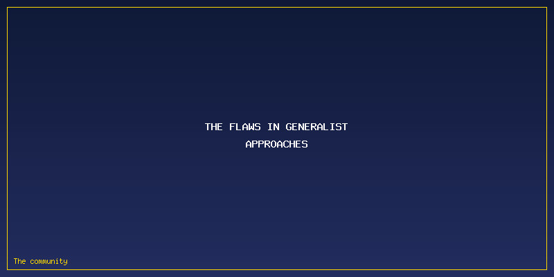 Why \'One-Size-Fits-All\' Wealth Management Is Dead: The Rise Of Niche Financial Advisors: The Flaws in Generalist Approaches