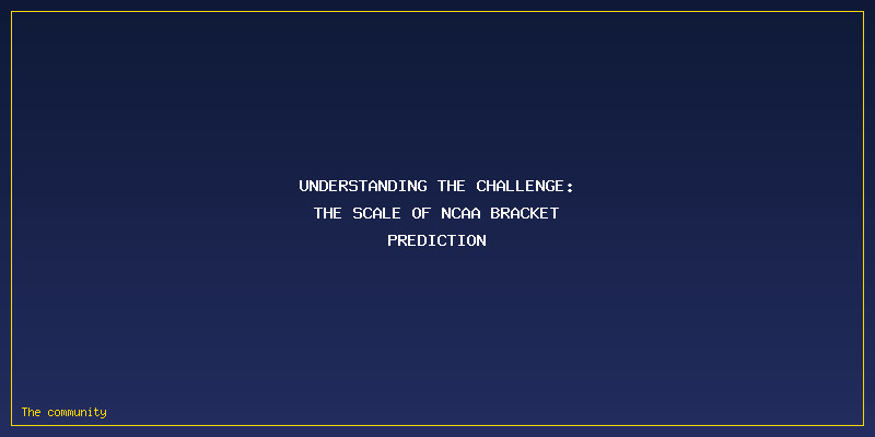 Has A Perfect NCAA Bracket Ever Been Verified? (The Mathematical Odds): Understanding the Challenge: The Scale of NCAA Bracket Prediction
